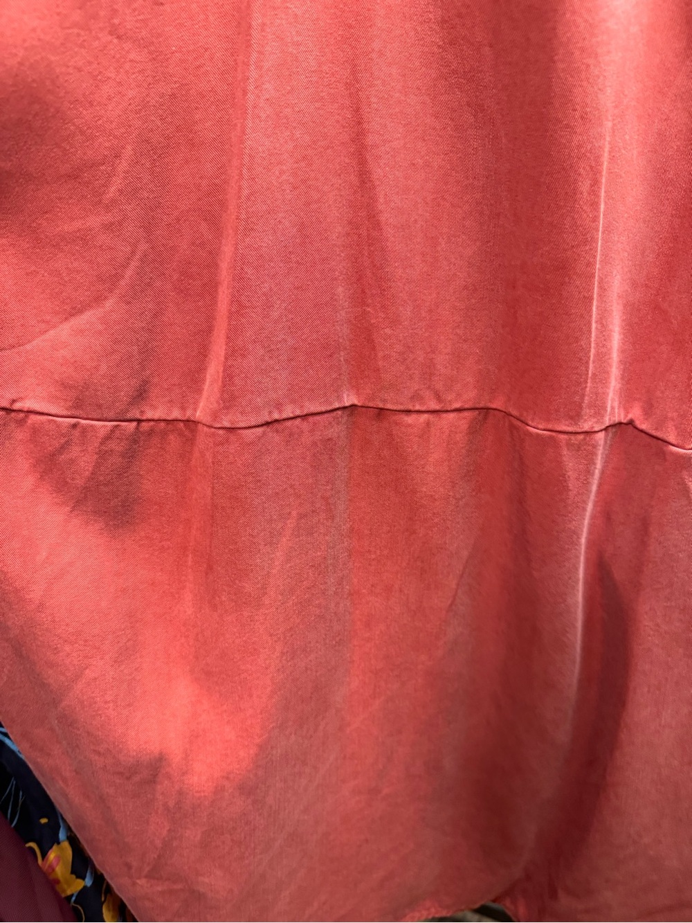 COS Rust-Red Collared Mini Dress - Picture 6 of 7